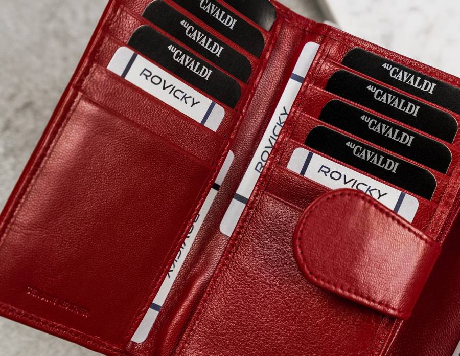 Кошелек женский Cavaldi RD-21-GCL RED Кошелек женский Cavaldi RD-21-GCL RED